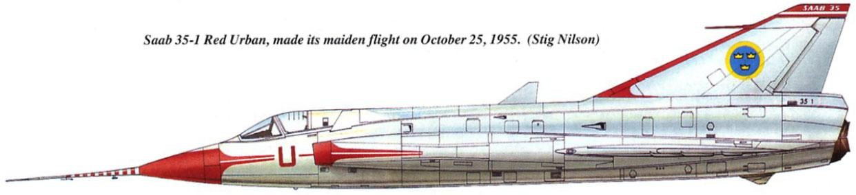 SAAB J35 Draken prototype conversion  (HAS)