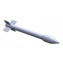 1 x 14,5 cm raket m/49. 3D print