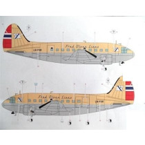 C-46 Commando decals Fred Olsen LN-FOR