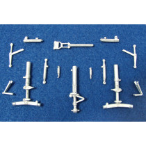 SAAB 37 Viggen landing gear (Esci/Airfix)