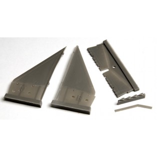 Canards with lowered flaps for SAAB 37 Viggen (TAR/SH)